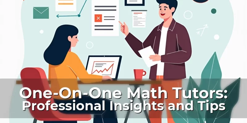 Artistic representation for One-On-One Math Tutors: Professional Insights and Tips