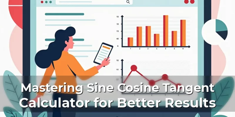 Artistic representation for Mastering Sine Cosine Tangent Calculator for Better Results