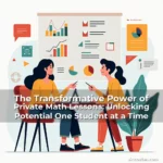 Artistic representation for The Transformative Power of Private Math Lessons: Unlocking Potential One Student at a Time