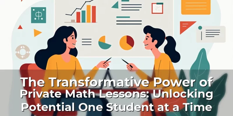 Artistic representation for The Transformative Power of Private Math Lessons: Unlocking Potential One Student at a Time