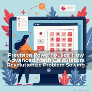 Artistic representation for Precision Powerhouses: How Advanced Math Calculators Revolutionize Problem Solving