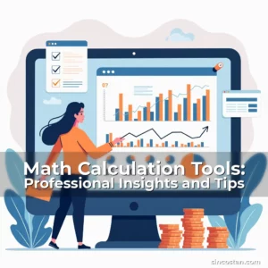 Artistic representation for Math Calculation Tools: Professional Insights and Tips