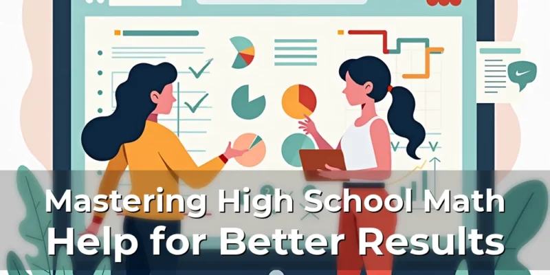 Artistic representation for Mastering High School Math Help for Better Results