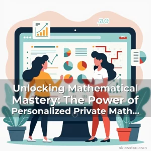 Artistic representation for Unlocking Mathematical Mastery: The Power of Personalized Private Math Instruction