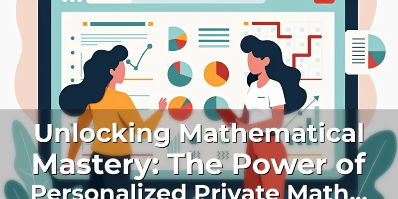 Artistic representation for Unlocking Mathematical Mastery: The Power of Personalized Private Math Instruction