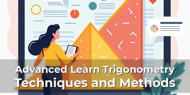 Artistic representation for Advanced Learn Trigonometry Techniques and Methods